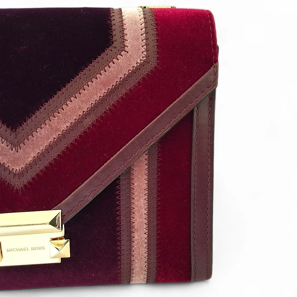 Michael Kors Sloan Editor Velvet Bag
